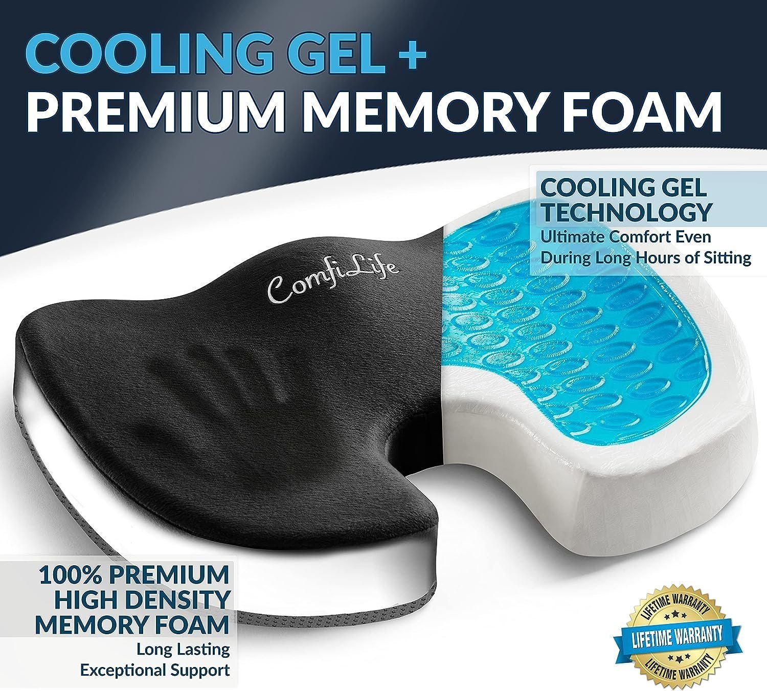 ComfiLife Gel Enhanced Seat Cushion - Image 2