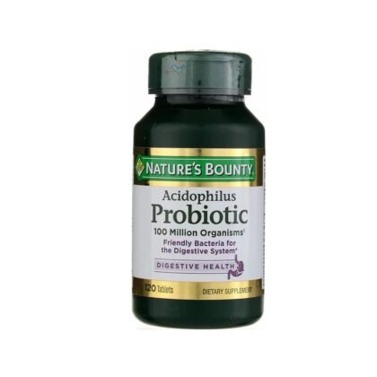Nature's Bounty Probiotic Acidophilus Tablets, 120 Count