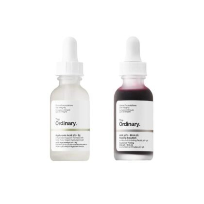 The Ordinary Peeling Solution And Hyaluronic Face Serum!
